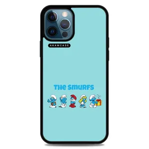 AKAM AMC-WA12PROMAX-SMURFS-22 Cover For Apple iPhone 12 Pro Max