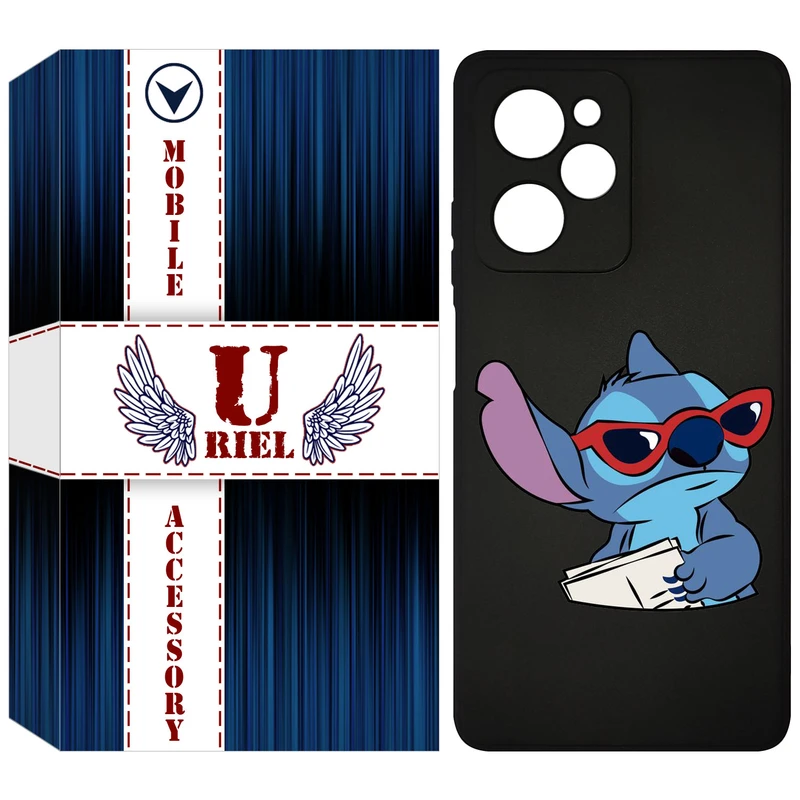 کاور یوریل قاب مدل KSH کد 69 طرح  استیچ مناسب برای گوشی موبایل شیائومی Poco X5 Pro / Redmi Note 12 Pro 5G