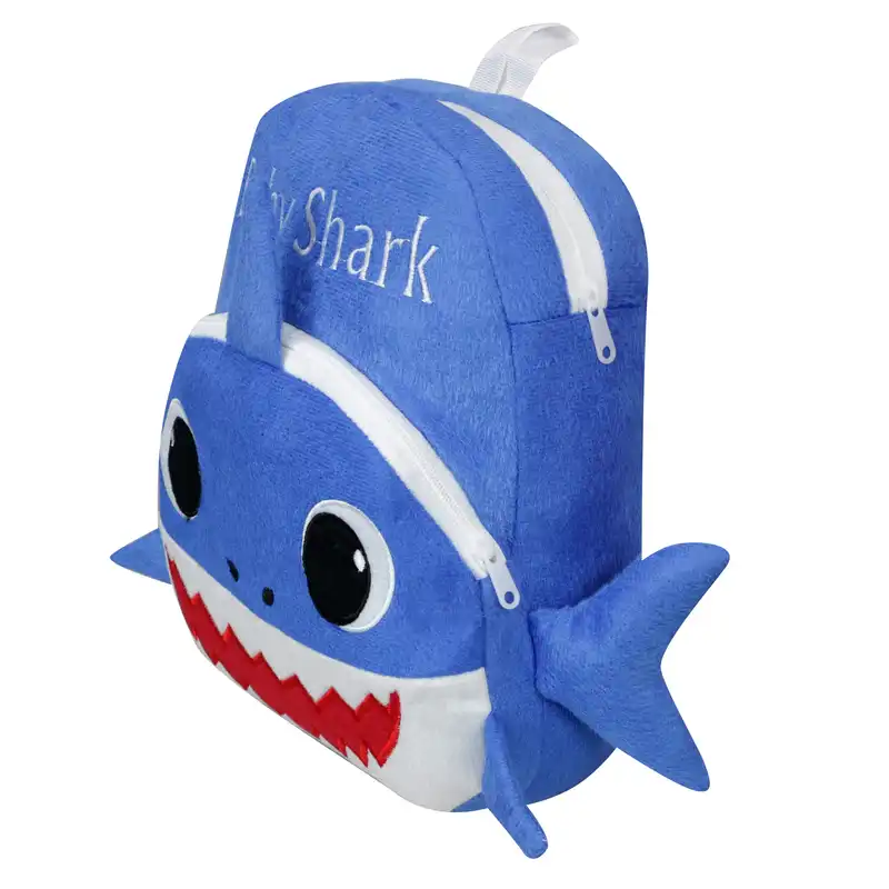 کوله پشتی کودک سیی مدل کوسه شارک کد 1827