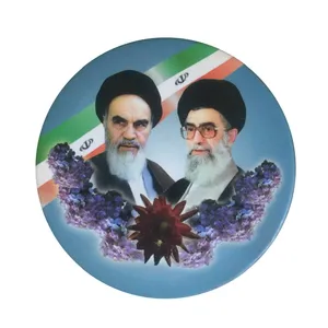 دیوار کوب طرح امام خمینی (ره) و آیت الله خامنه ای کد 1