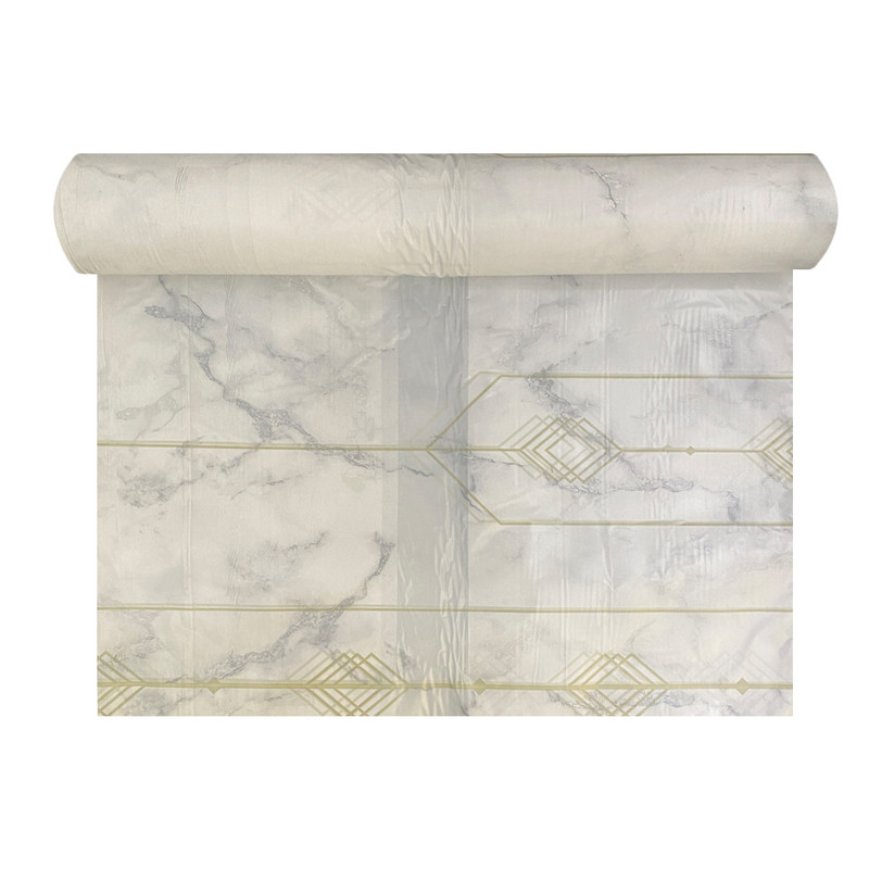 سفره یکبار مصرف کوالا مدل silk طرح سنگ رول 20 متری بسته 2 عددی