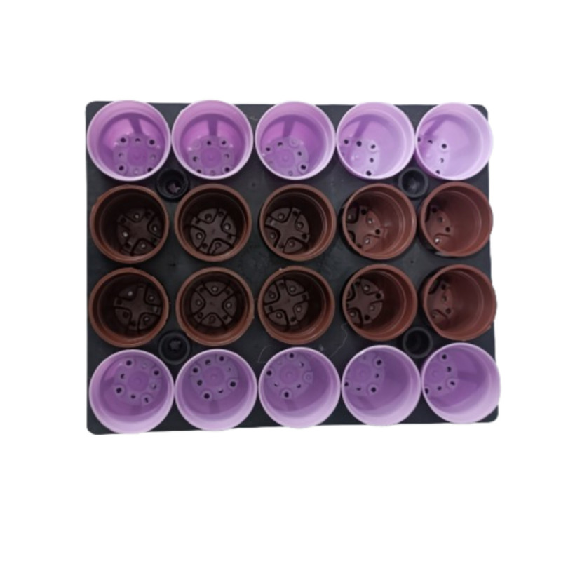 سینی نشا مدل جایگذاری گلدان بسته ۲۰عددی