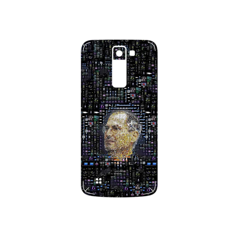 برچسب پوششی ماهوت مدل Collage of Steve Jobs 2 مناسب برای گوشی موبایل ال جی K8