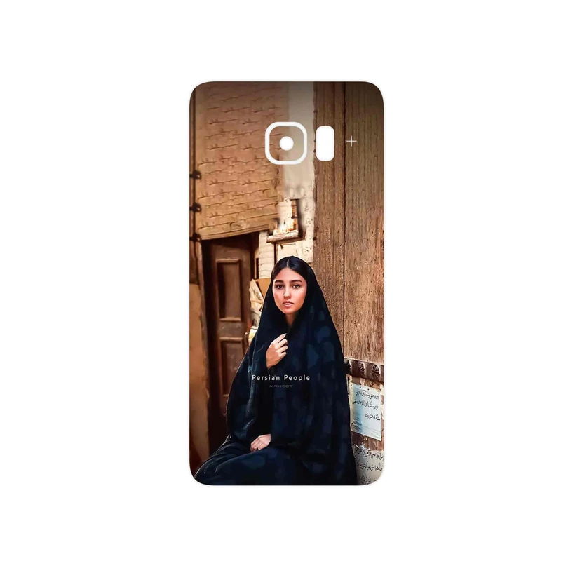 برچسب پوششی ماهوت مدل Portrait of an Iranian Woman مناسب برای گوشی موبایل سامسونگ Galaxy S6 Edge Plus