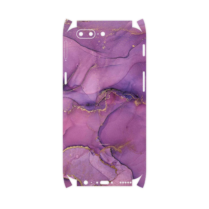 برچسب پوششی ماهوت مدل Purple Marble-FullSkin مناسب برای گوشی موبایل وان پلاس 5