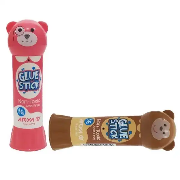 چسب ماتیکی آریا مدل عروسکی بسته 4 عددی