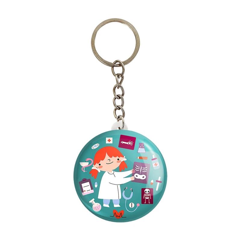 جاکلیدی خندالو مدل پزشک و پرستار کودکانه کد 36504