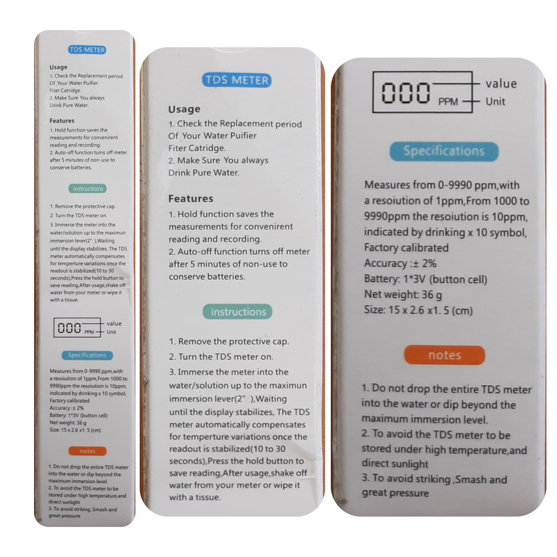 سختی سنج آب مدل TDS/TEMP