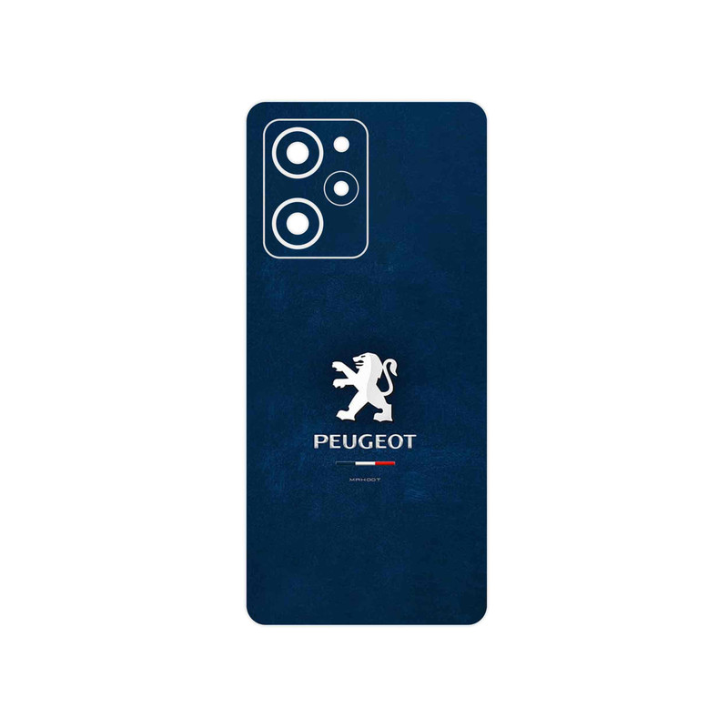 برچسب پوششی ماهوت مدل Peugeot_Logo مناسب برای گوشی موبایل شیائومی Poco X5 Pro