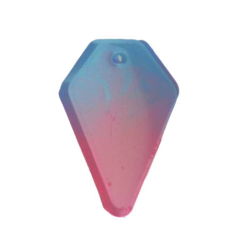 آویز مدل الماس طرح کهکشانی کد 5859