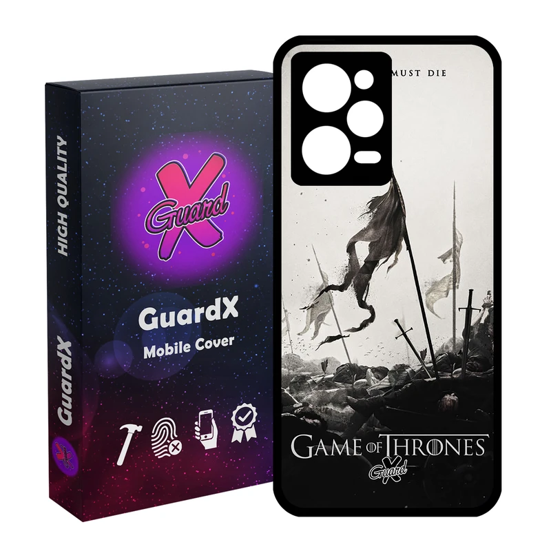 کاور گارد ایکس طرح GOT مدل Glass10267 مناسب برای گوشی موبایل شیائومی Redmi Note 12 Pro 5G/Poco X5 Pro 5G/Note 12 Pro Pro speed