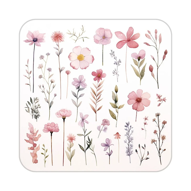 زیر لیوانی کاکتی طرح گل مدل mp18905