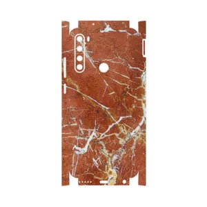 MAHOOT Red Marble-FullSkin Cover Sticker for Xiaomi Redmi Note 8 2021