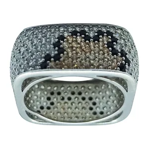 انگشتر نقره زنانه سلین کالا مدل برلیان ce-As220