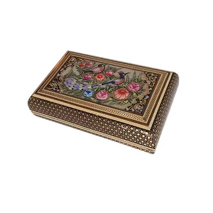 جعبه جواهرات خاتم کاری کد 001