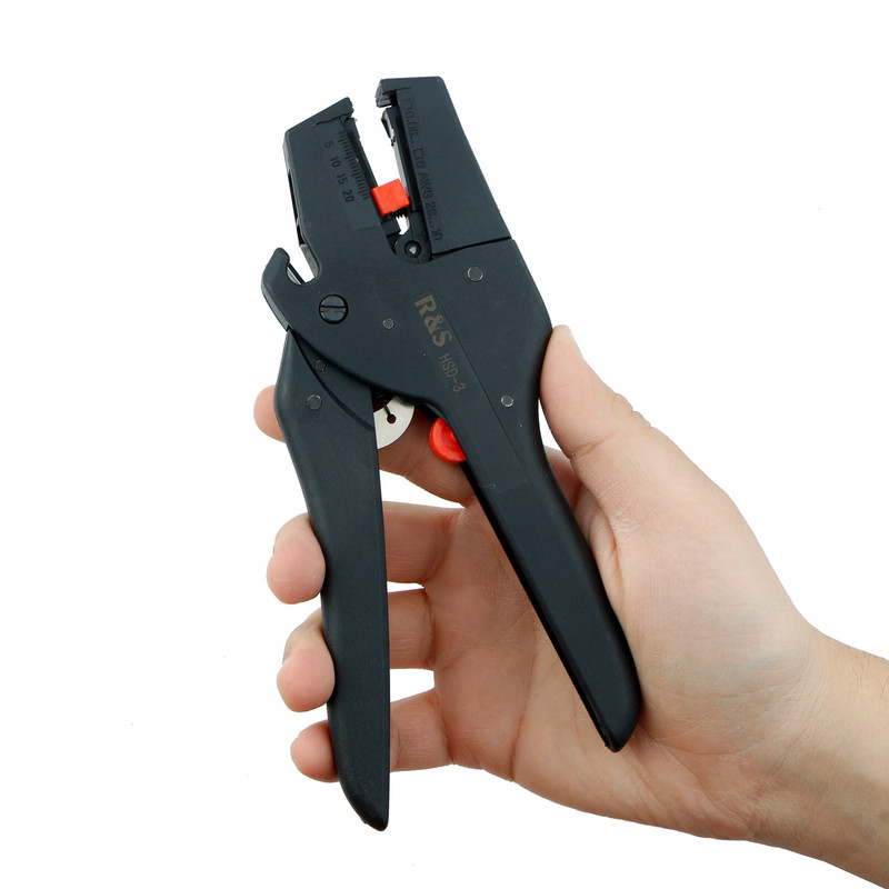 انبر سیم لخت کن آر اند اس مدل HSD-3 سایز 8 اینچ