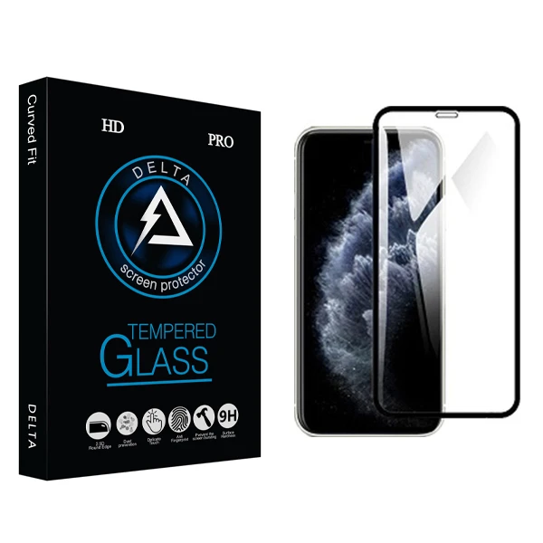 محافظ صفحه نمایش دلتا مدل HD مناسب برای گوشی موبایل اپل iPhone xs