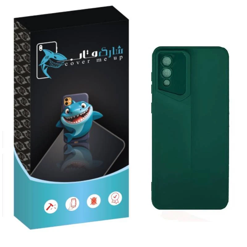 کاور شارک قاب مدل ارگونومی مناسب برای گوشی موبایل سامسونگ Galaxy A02