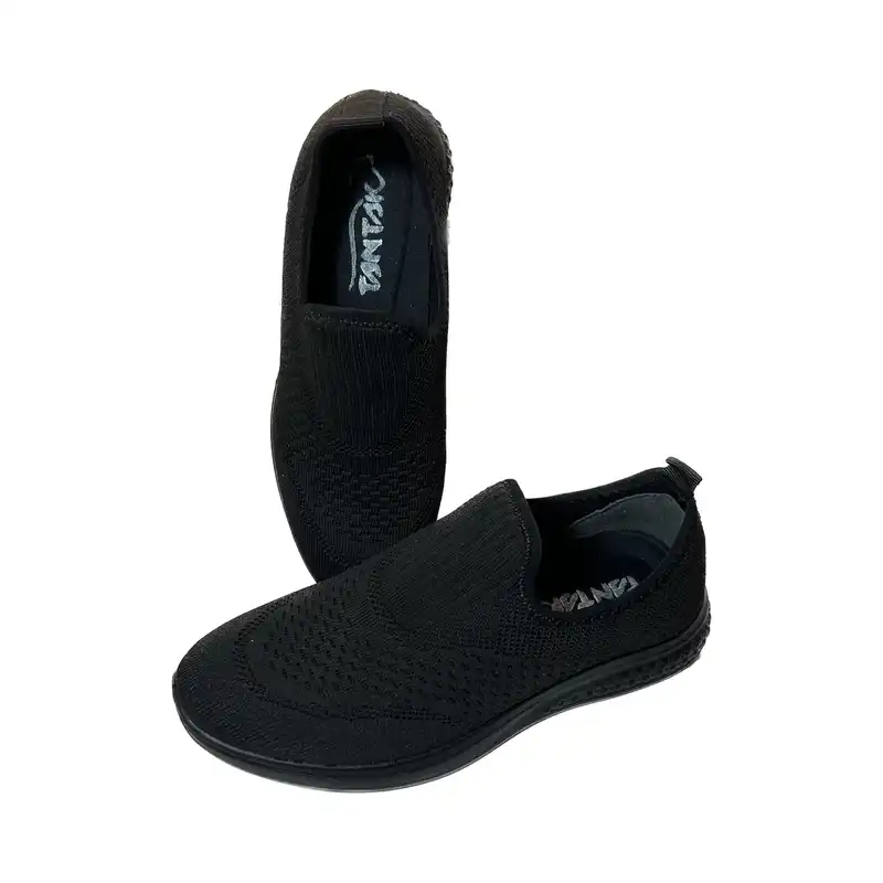 کفش راحتی تن تاک مدل آرشام ساده رنگ مشکی