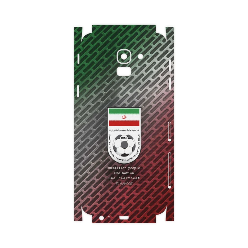 برچسب پوششی ماهوت مدل Iran-National-Football-Team-FullSkin مناسب برای گوشی موبایل سامسونگ Galaxy J6