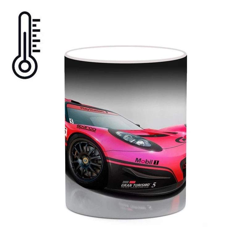 ماگ حرارتی کاکتی مدل بازی Gran Turismo کد mgh28750