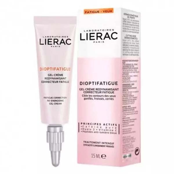ژل دور چشم لیراک مدل Dioptifatigue حجم 15 میلی لیتر