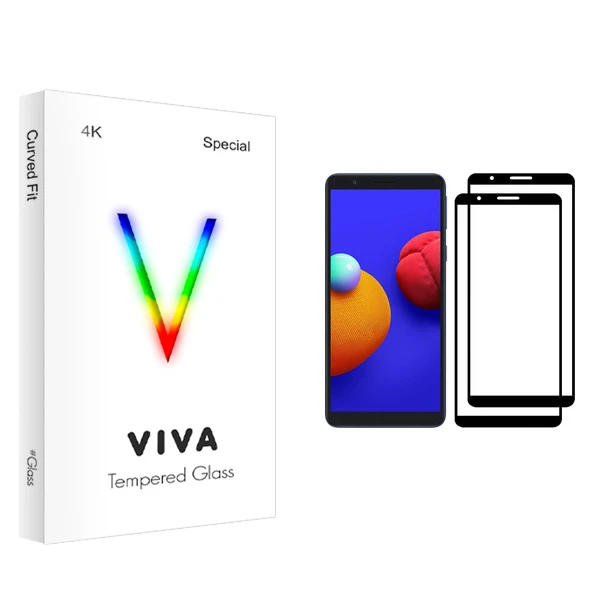 محافظ صفحه نمایش ویوا مدل 4K مناسب برای گوشی موبایل سامسونگ Galaxy A01 Core بسته دو عددی