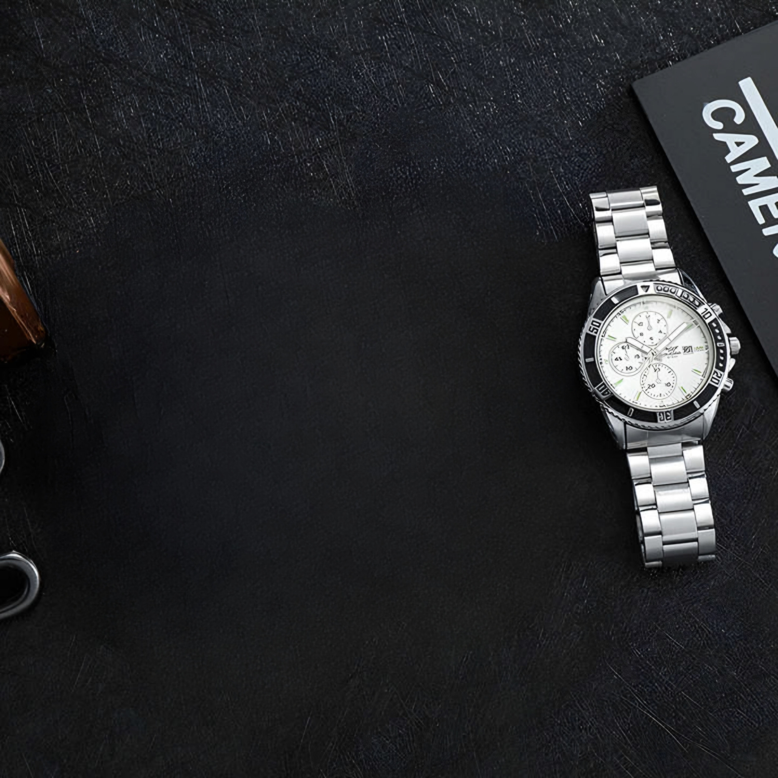 ساعت مچی عقربه‌ای مردانه ژوی مدل تک موتوره بند فلزی کد 3