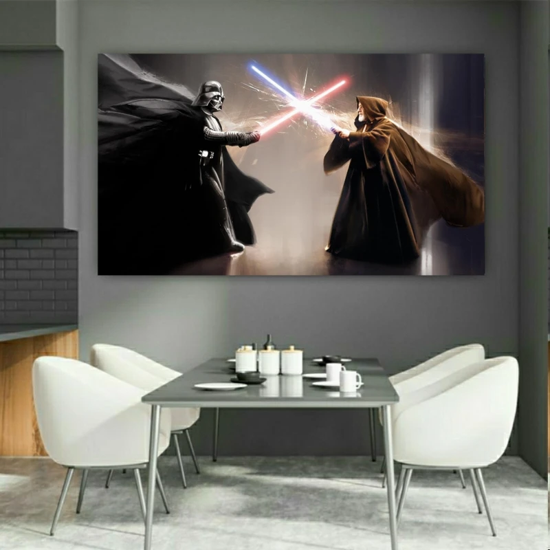 پوستر دیواری طرح جنگ ستارگان مدل ZB550