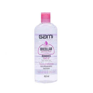 آب پاک کننده صورت گارنی مدل MICELLAR WATER حجم 400 میلی لیتر