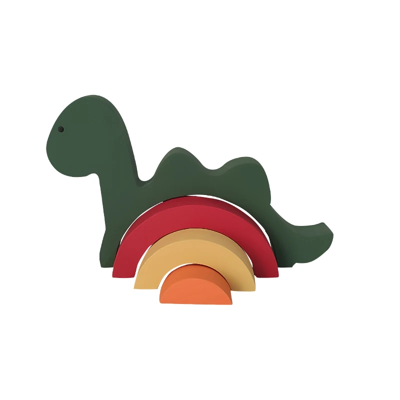 استند رومیزی کودک طرح پازل دایناسور مدل MKT16-D