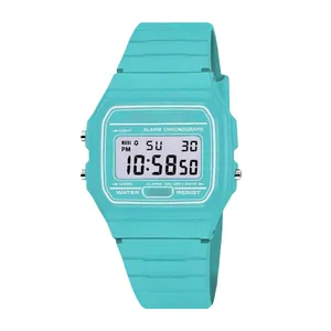 ساعت مچی دیجیتال مدل مینیمال اسپرت کرنوگراف بند پیو کد 3