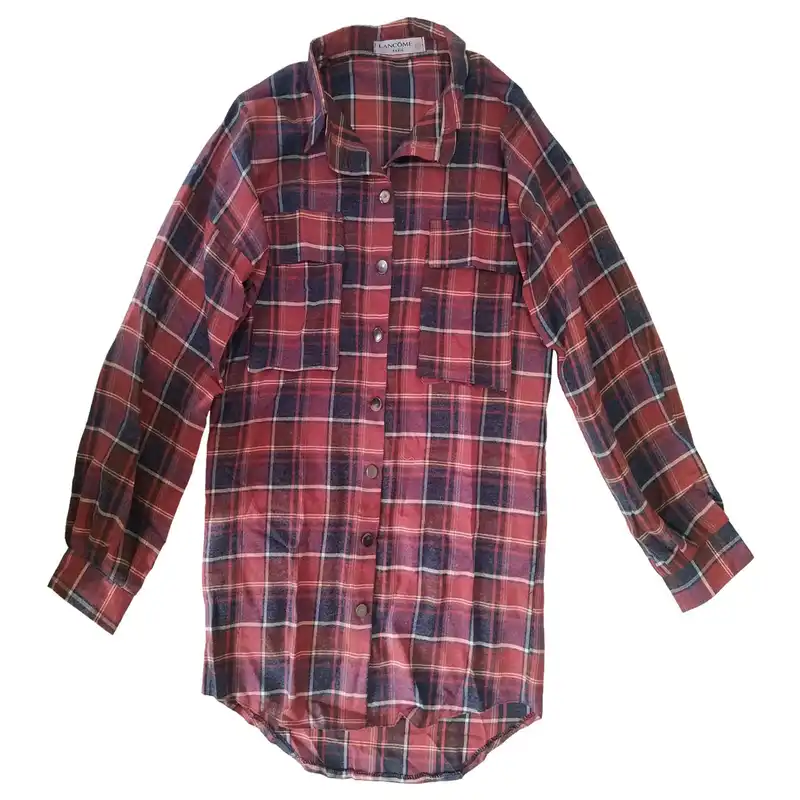 مانتو زنانه مدل چهارخانه کد gh