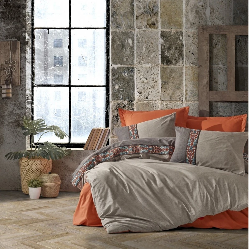 سرویس روتختی کاتن باکس مدل Folk Art دو نفره 4 تکه