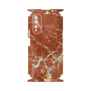 MAHOOT Red Marble-FullSkin Cover Sticker for Wiko T50
