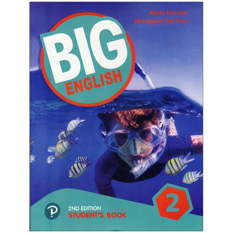 کتاب Big english 2 اثر Christopher Sol Cruz and Mario Herrera انتشارات Pearson 