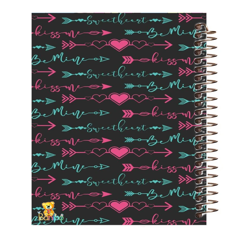 دفتر مشق 100 برگ بانیبو طرح تکست کد 351