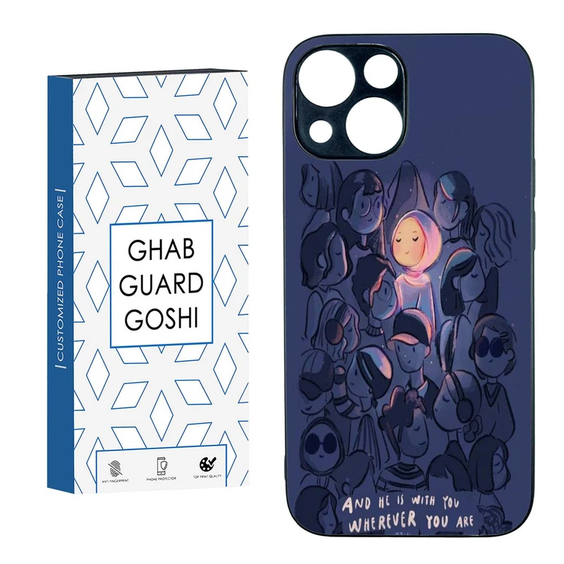 کاور قاب گارد گوشی طرح دخترانه کد TPU-116 مناسب برای گوشی موبایل اپل IPHONE 13 MINI