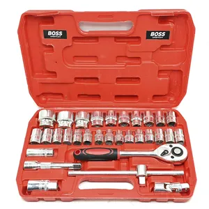 آچار بکس باس مدل 32-1/2 مجموعه 32 عددی