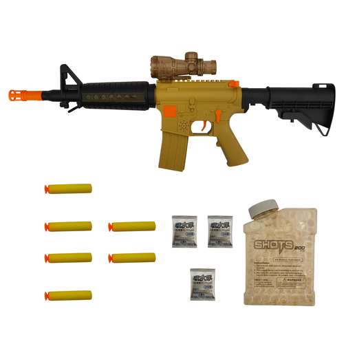 تفنگ بازی مدل Super Fire Power کد 0080 مجموعه 11 عددی