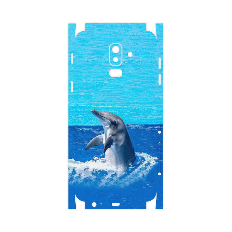 برچسب پوششی ماهوت مدل Dolphin-FullSkin مناسب برای گوشی موبایل سامسونگ Galaxy J8