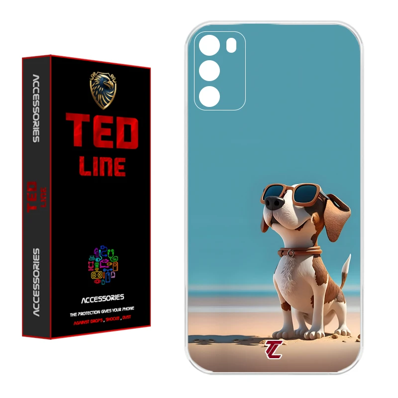 کاور تدلاین طرح سگ کد 1187 مناسب برای گوشی موبایل شیائومی Poco M3