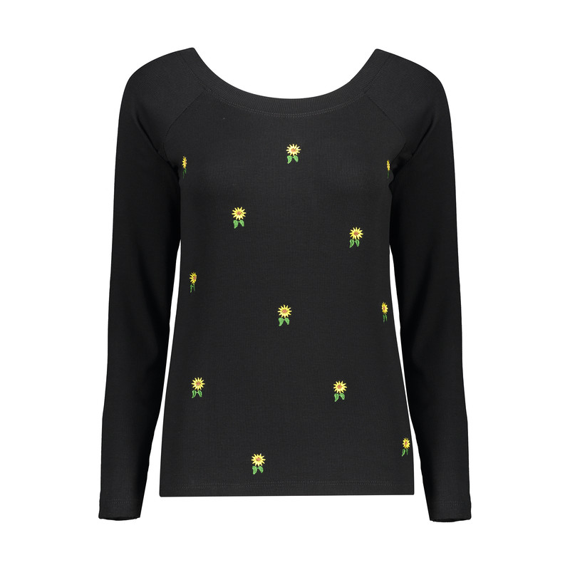 بلوز آستین بلند زنانه مدل گلدوزی گل کد 110302/4