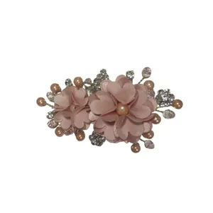 گیره مو زنانه مدل گل مجلسی