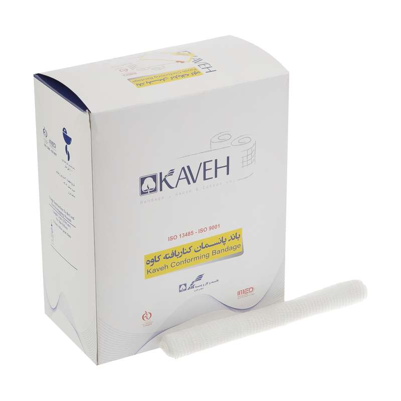 باند پانسمان کاوه مدل کنار بافته 2Y بسته 30 عددی