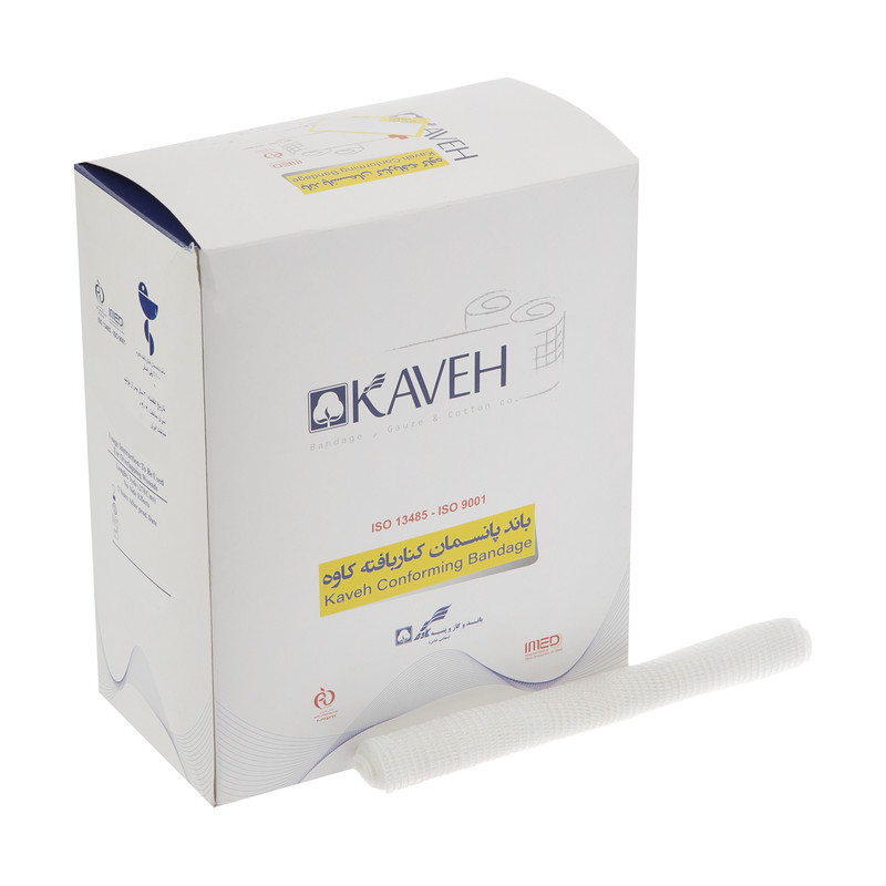 باند پانسمان کاوه مدل کنار بافته 2Y بسته 30 عددی