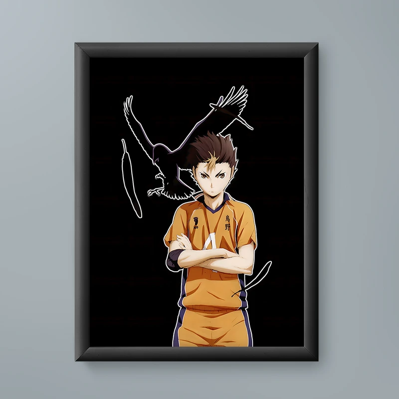 تابلو مدل انیمه نیشینویا هایکیو Nishinoya Haikyu anime 07