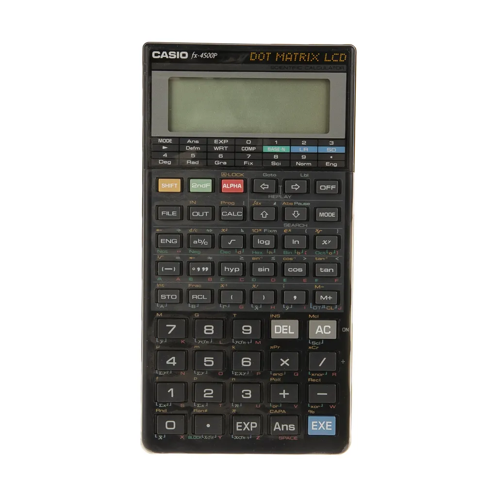 ماشین حساب کاسیو مدل FX-4500PA