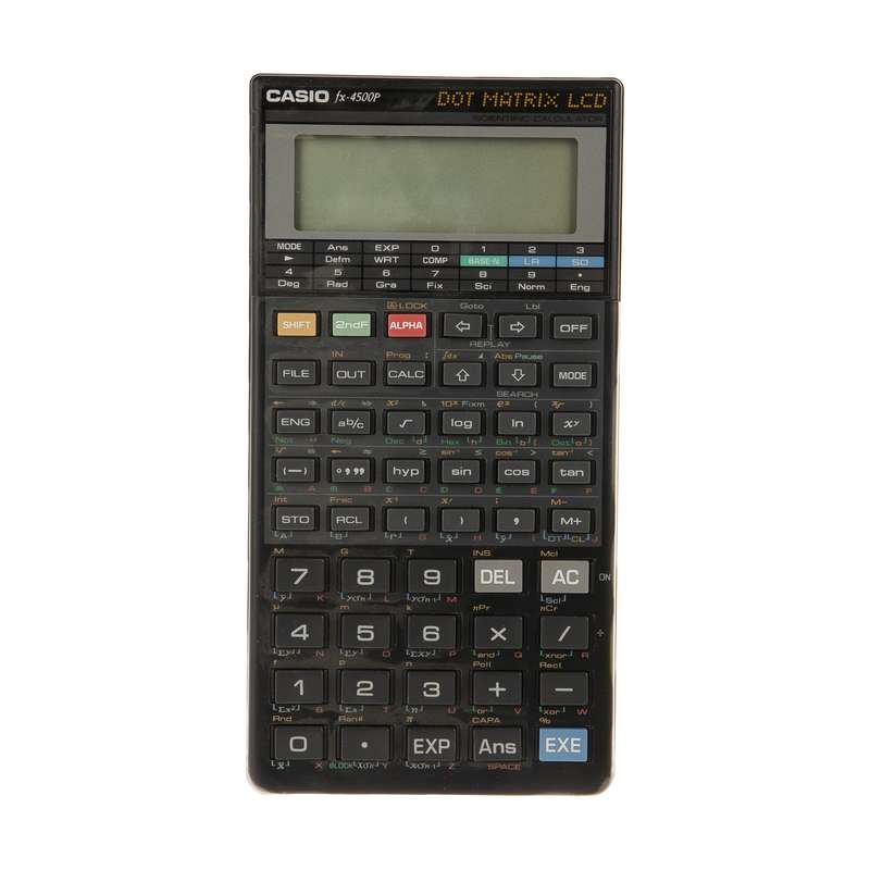 ماشین حساب کاسیو مدل FX-4500PA ماشین حساب کاسیو مدل FX-4500PA
