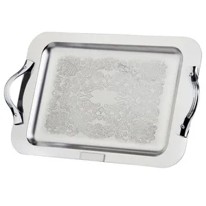 سینی دسته دار مدل مستطیلی سایز 40×20 سانتی‌متر